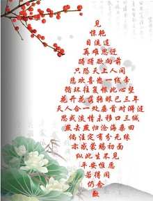 创意诗句表白 从"长发及腰体"到微情书种种