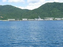 资料图:海军亚龙湾基地远景.