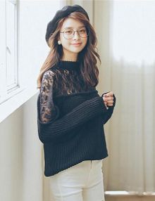 <em>毛衣</em>配裙子配裤子,美哭一条街!【2】-新闻频道