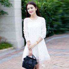 高雅知性 衬衫 针织衫 蕾丝衫 连衣裙搭配