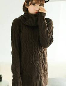 高领<em>毛衣</em>这样搭配最好看,你觉得呢?-自媒体频