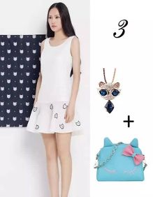 ER.Z卓依尔女装新品俏皮喵<em>小姐驾到</em> 玩转趣味