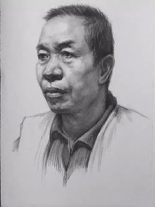 【美术在线】素描人头像的详细讲解