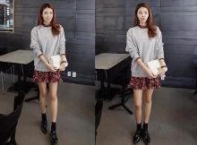 <em>连衣裙</em>巧<em>搭配开衫</em>&外套,展露出秋季时尚与光