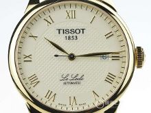 稳重典雅 品鉴天梭力洛克系列镀金腕表