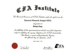 CFA证书在银行有用吗, CFA证书含金量如何?