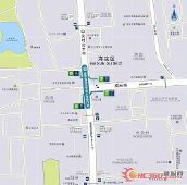 北京地铁4号线北京大学东门站地形图图片