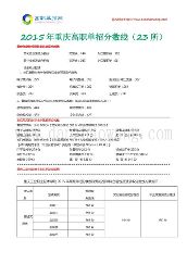 2015年重庆高职单招各学校单招录取分数线汇