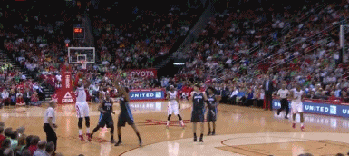 魔术vs火箭 约什-史密斯压哨三分命中