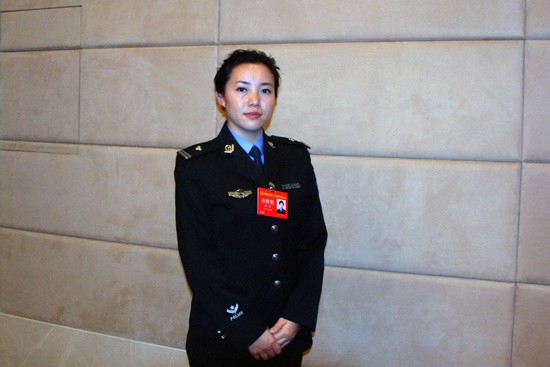 公安女英模潘琴:我就是一个"女汉子(图)