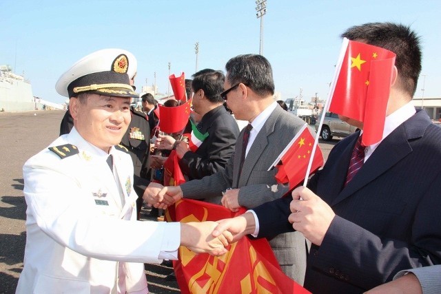 中国海军舰艇首次访问科威特(高清组图)