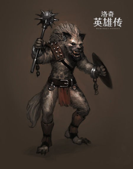 魑魅魍魉到处有《洛奇英雄传》怪物原画赏(组图)